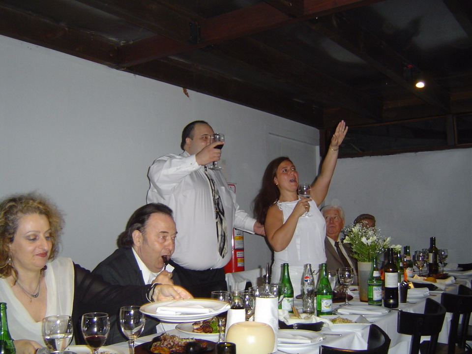 Cena de Compromiso en 1816