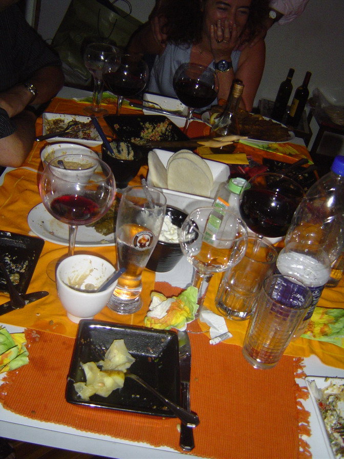 Argentina Nov 2005 - Dinner At Jana's