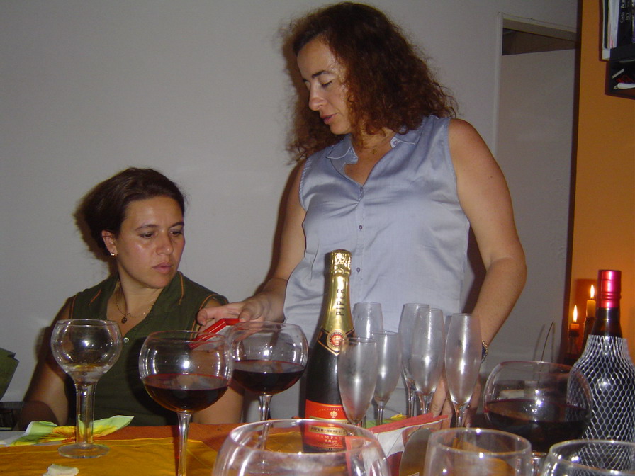 Argentina Nov 2005 - Dinner At Jana's