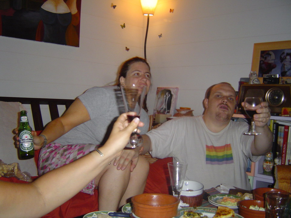 Argentina Nov 2005 - Cena en lo de Martin & Gustavo