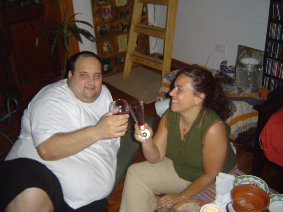 Argentina Nov 2005 - Cena en lo de Martin & Gustavo