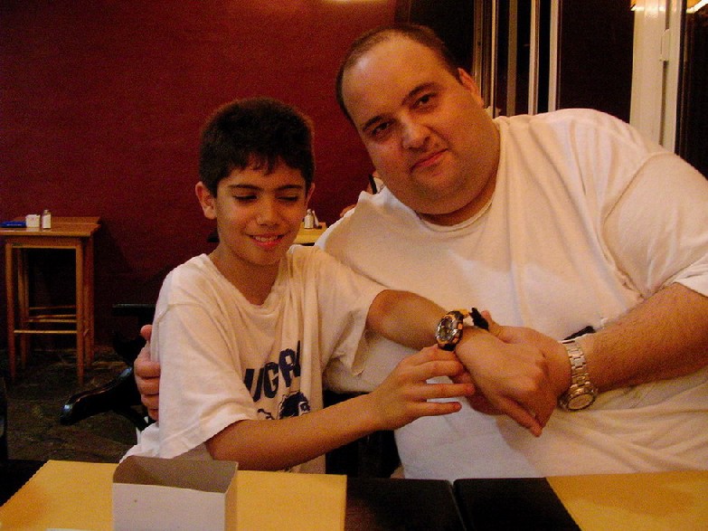 Argentina Nov 2005 - Con Alex Hohendahal