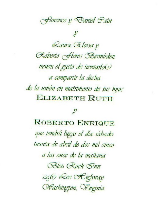 Betsy & Rob's Wedding