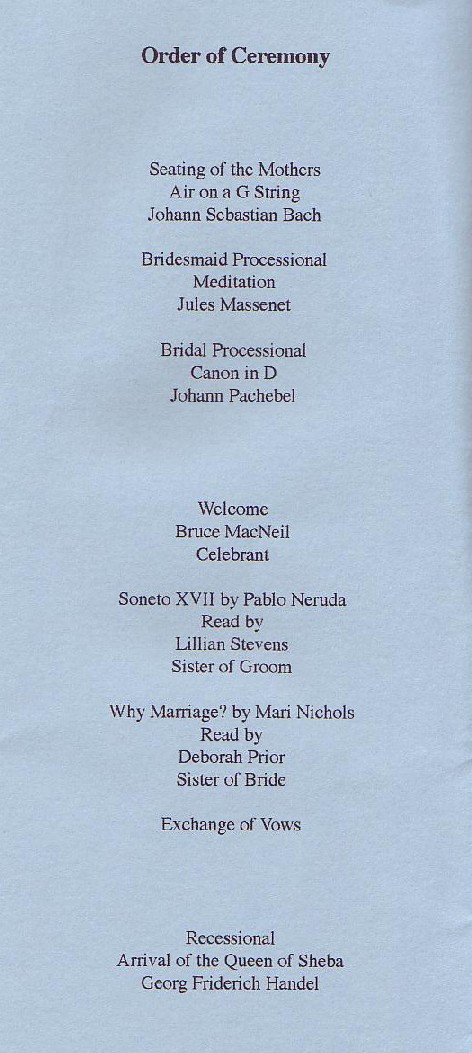 Betsy & Rob's Wedding