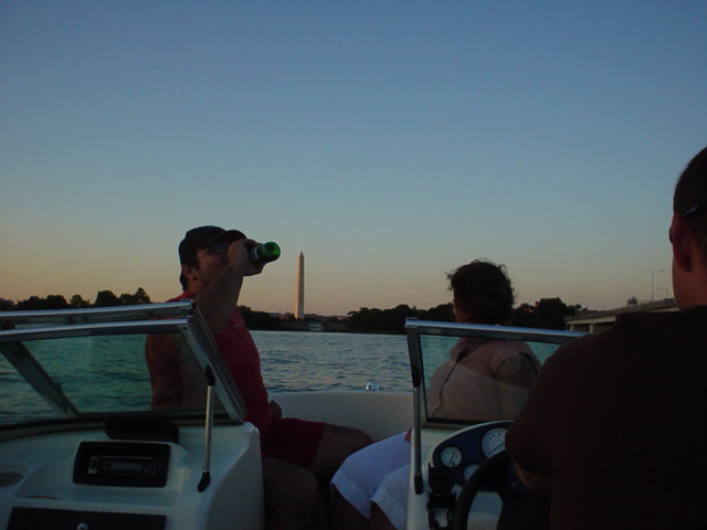 Boating On Potomac Aug 2006