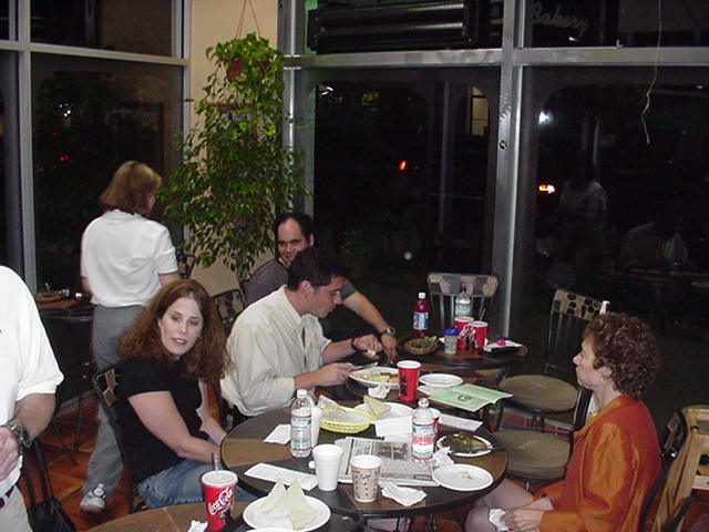 Cena Cono Sur de Intelsat August 2002
