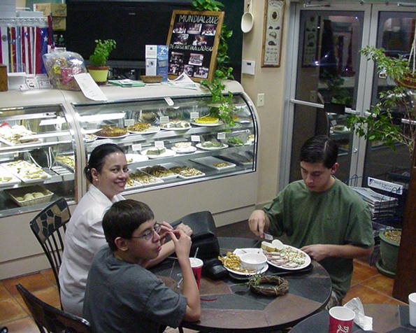 Cena Cono Sur de Intelsat August 2002