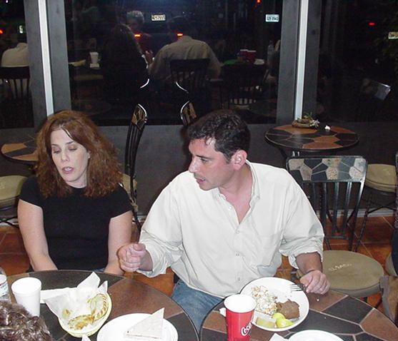 Cena Cono Sur de Intelsat August 2002