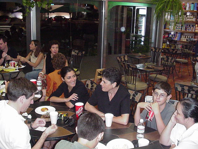 Cena Cono Sur de Intelsat August 2002