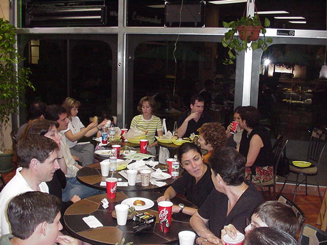 Cena Cono Sur de Intelsat August 2002