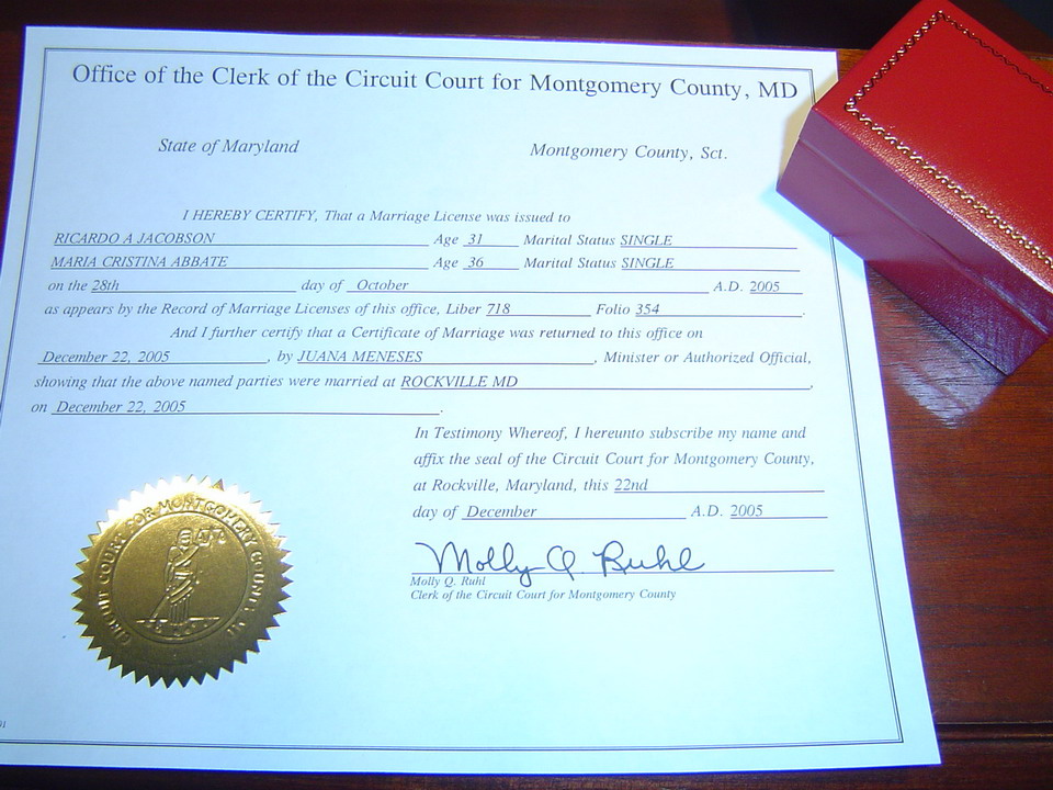 Cristina And My Wedding 22-Dec-2005