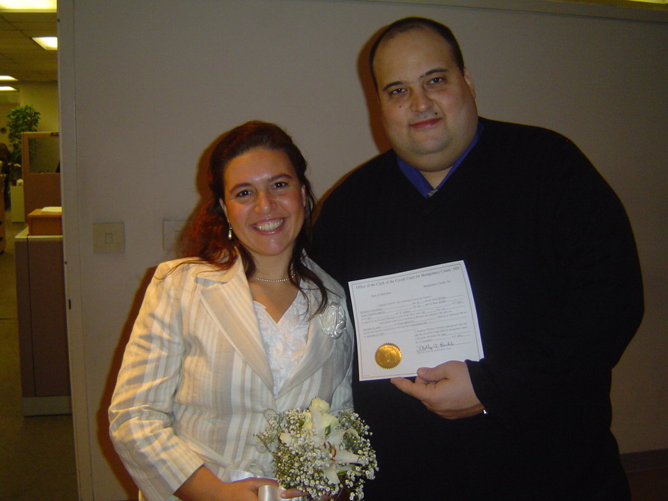 Cristina And My Wedding 22-Dec-2005