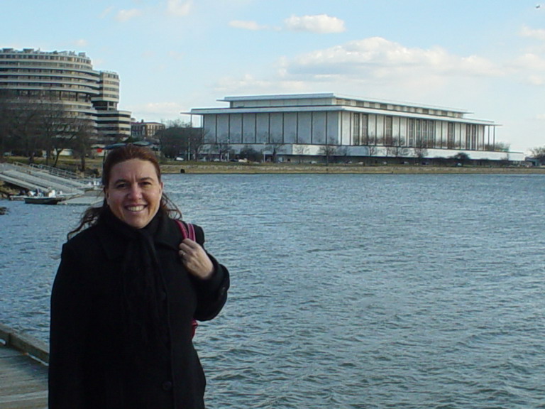 Cristina At Wash Harbor And Chinatown February 2006