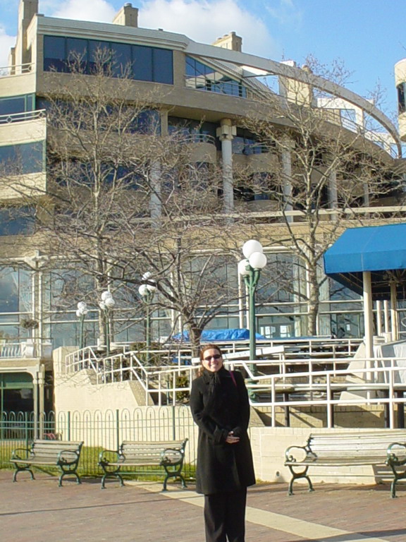Cristina At Wash Harbor And Chinatown February 2006