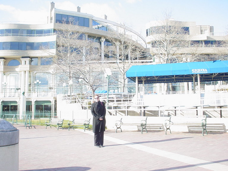 Cristina At Wash Harbor And Chinatown February 2006