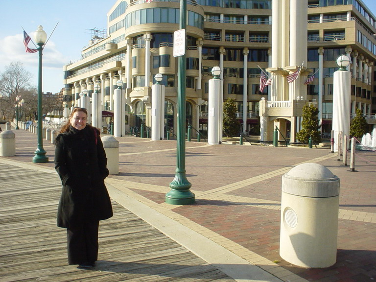 Cristina At Wash Harbor And Chinatown February 2006