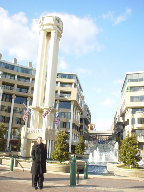 Cristina At Wash Harbor And Chinatown February 2006