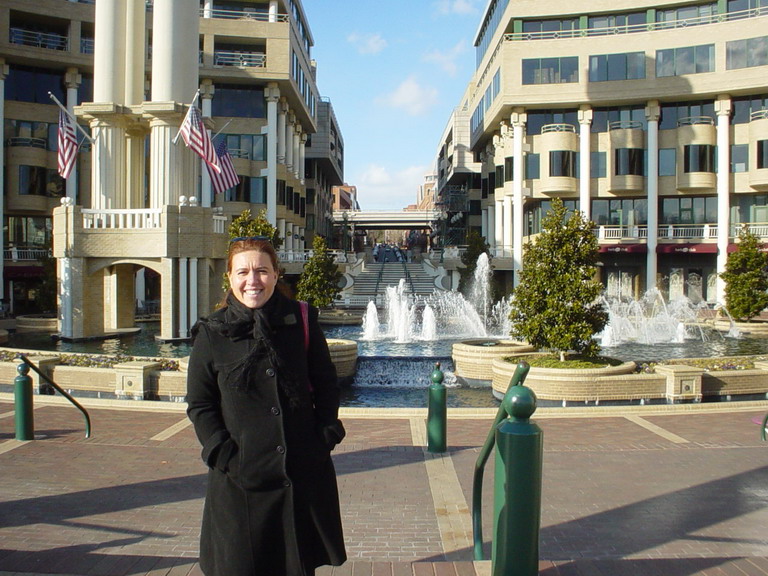 Cristina At Wash Harbor And Chinatown February 2006