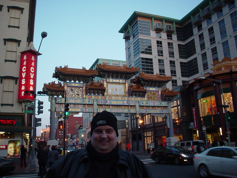 Cristina At Wash Harbor And Chinatown February 2006