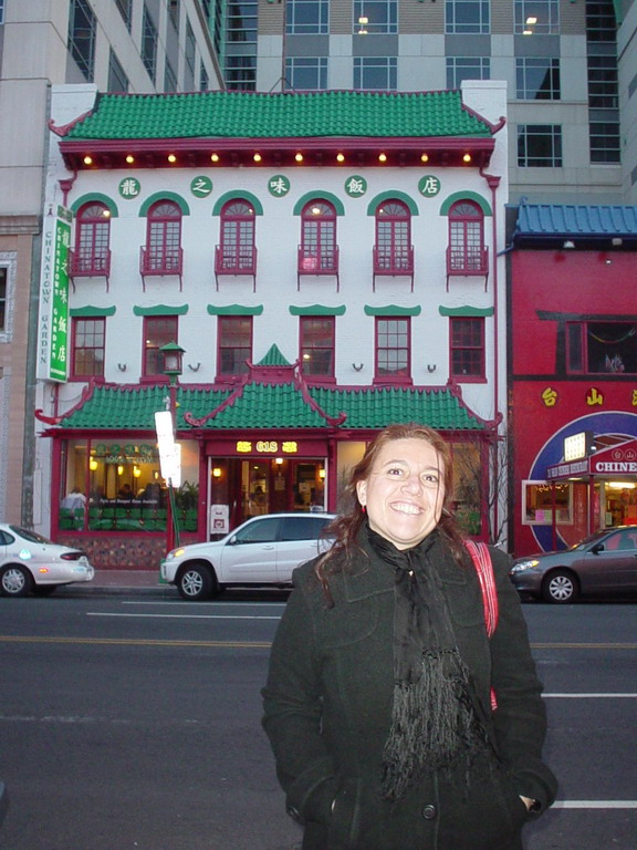 Cristina At Wash Harbor And Chinatown February 2006
