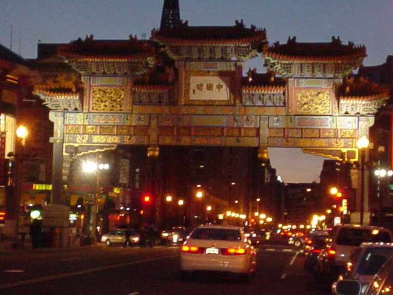 Cristina At Wash Harbor And Chinatown February 2006