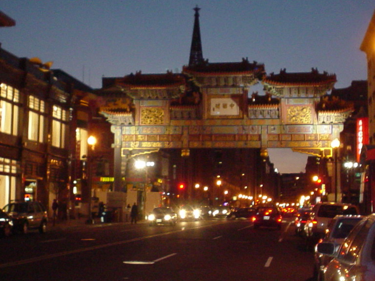 Cristina At Wash Harbor And Chinatown February 2006