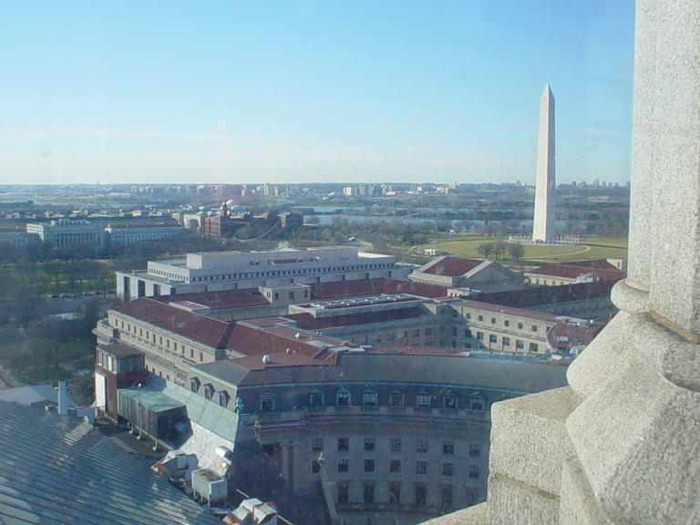 Cristina in Downtown Washington 9 Jan 2007