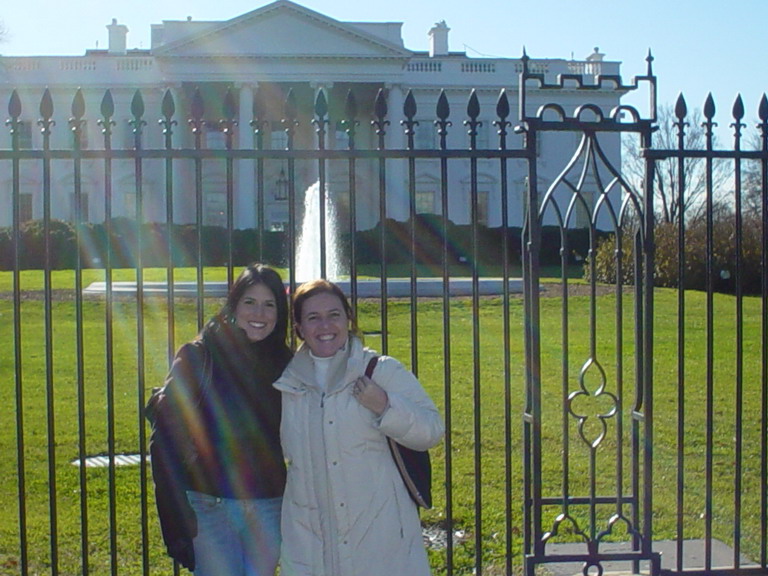 Cristina in Downtown Washington 9 Jan 2007