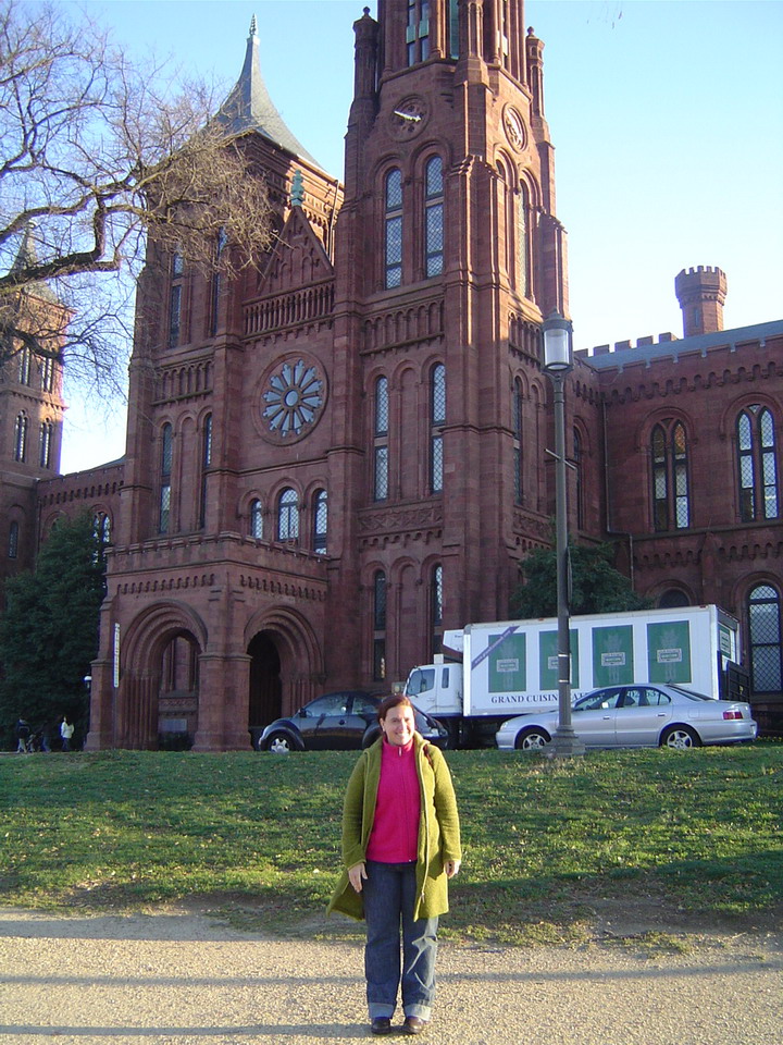 Cristina on the National Mall