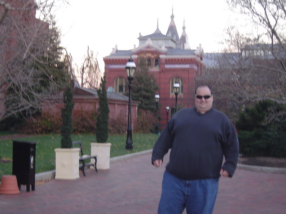 Cristina on the National Mall