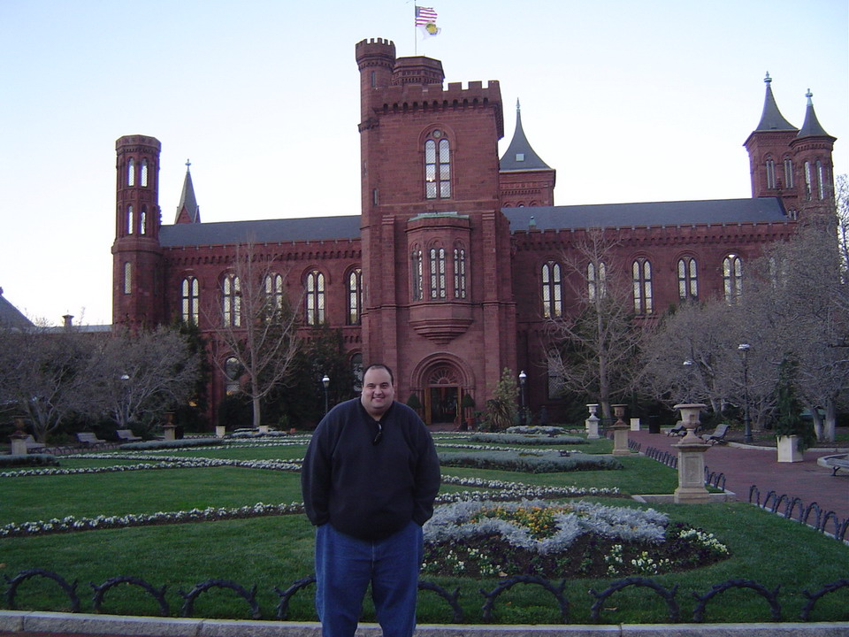 Cristina on the National Mall