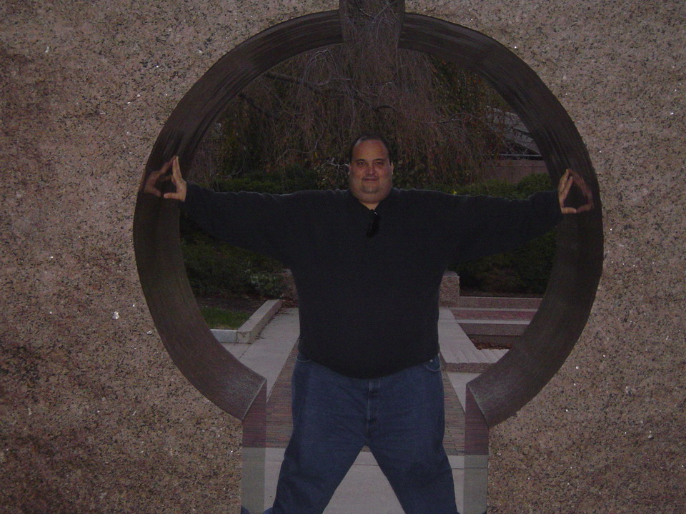 Cristina on the National Mall