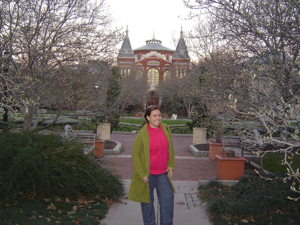 Cristina on the National Mall