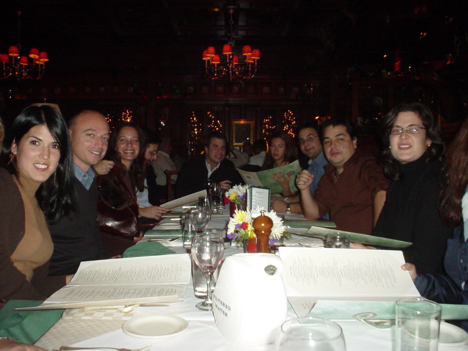 Cristina's Welcome Dinner @ Clyde's