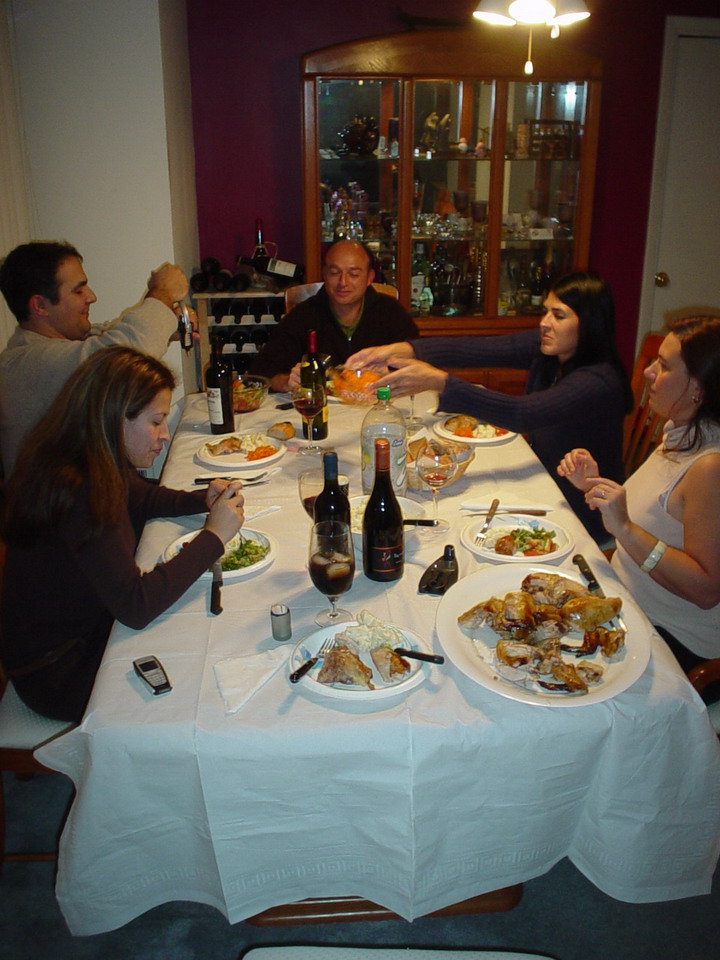 Dinner At Home 15 Dec 2005