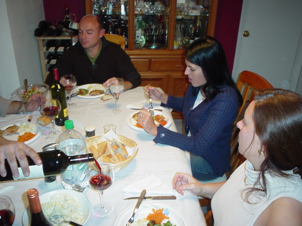 Dinner At Home 15 Dec 2005