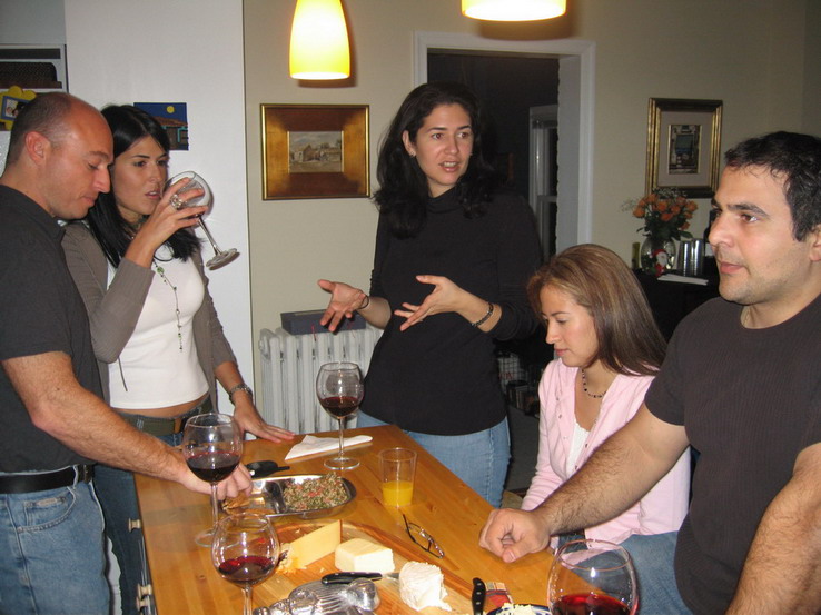 Dinner At Martin & Claudia's 2-Jan-2006