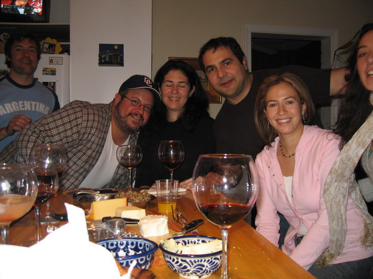 Dinner At Martin & Claudia's 2-Jan-2006