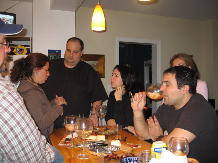 Dinner At Martin & Claudia's 2-Jan-2006