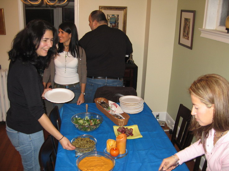 Dinner At Martin & Claudia's 2-Jan-2006