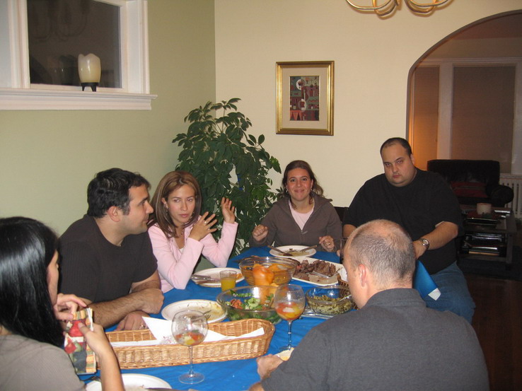 Dinner At Martin & Claudia's 2-Jan-2006