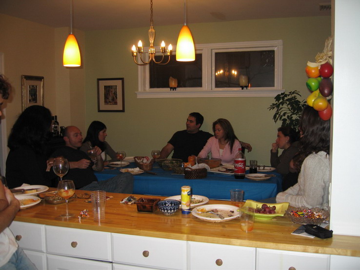 Dinner At Martin & Claudia's 2-Jan-2006