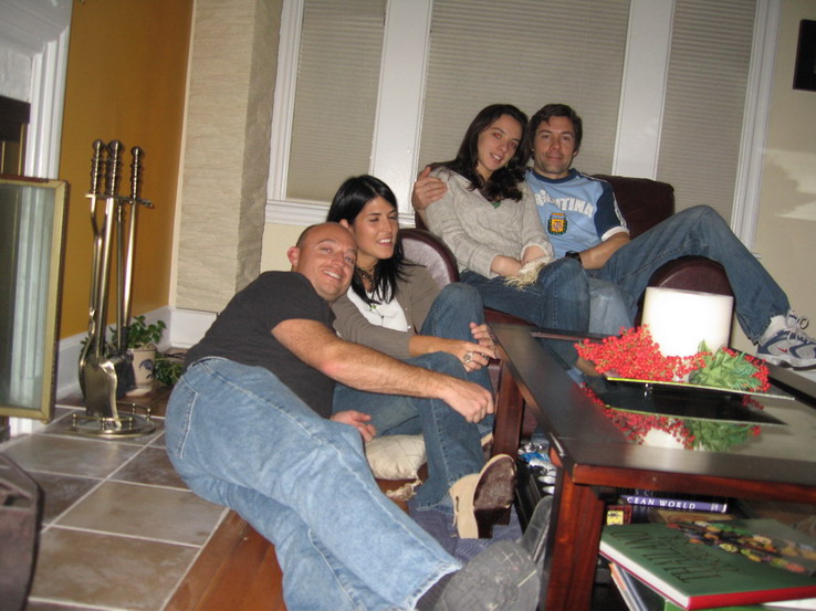 Dinner At Martin & Claudia's 2-Jan-2006