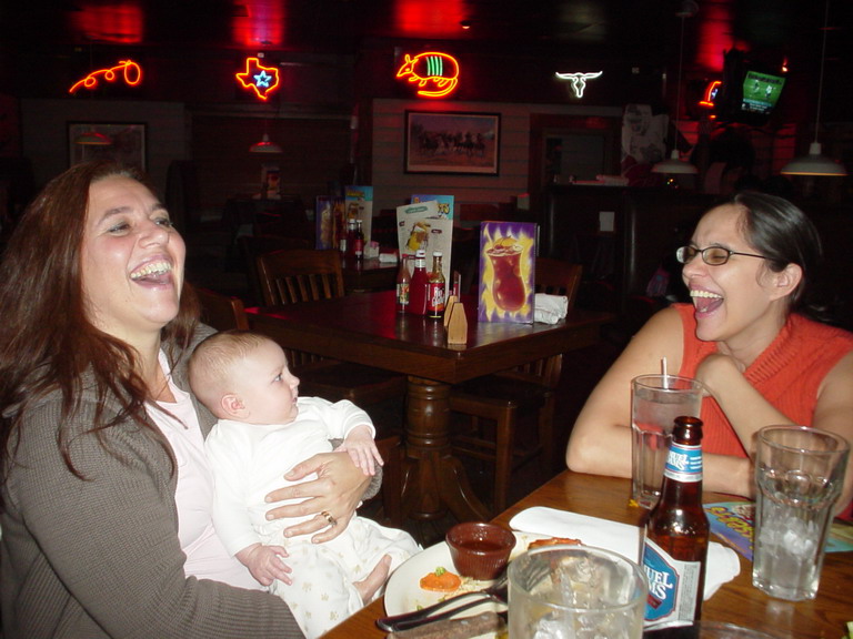 Dinner With Cercos at Long Horn Dec 2005