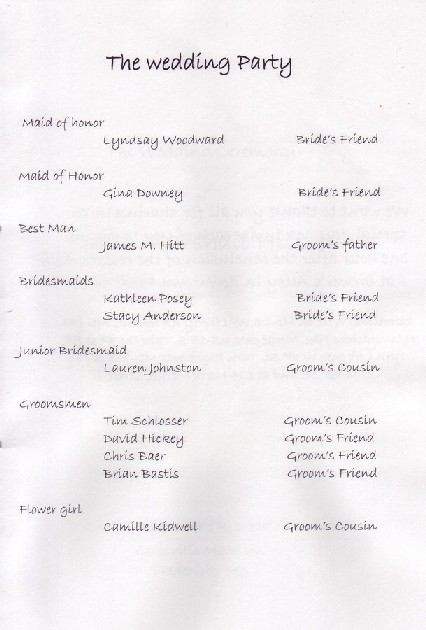 Elli & Jim's Wedding Sep 2005