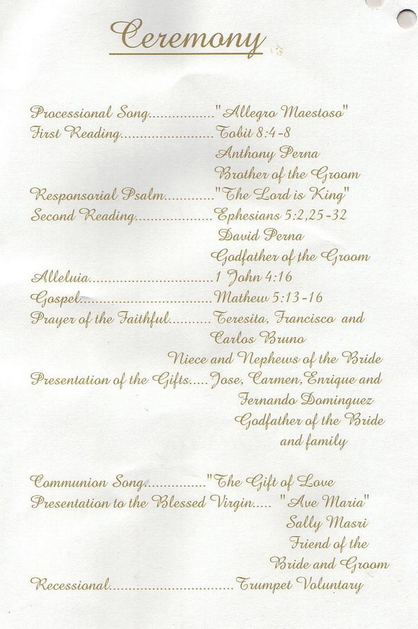 Eugenia & Dave's Wedding Sep 2004