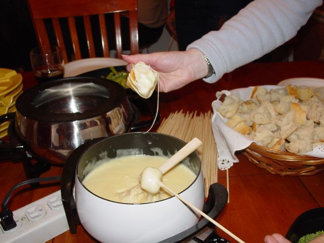 Fondue At Eugenia's March 2003