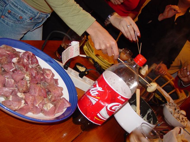 Fondue At Eugenia's March 2003