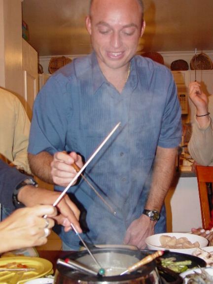 Fondue At Eugenia's March 2003
