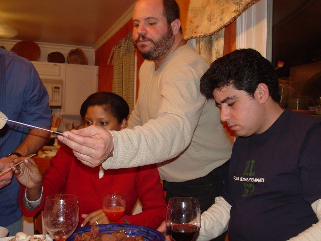 Fondue At Eugenia's March 2003